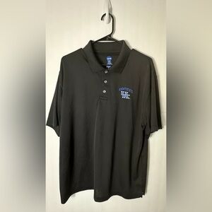 NCAA University of Kentucky Tech Polo Shirt Men's Black Size Large
